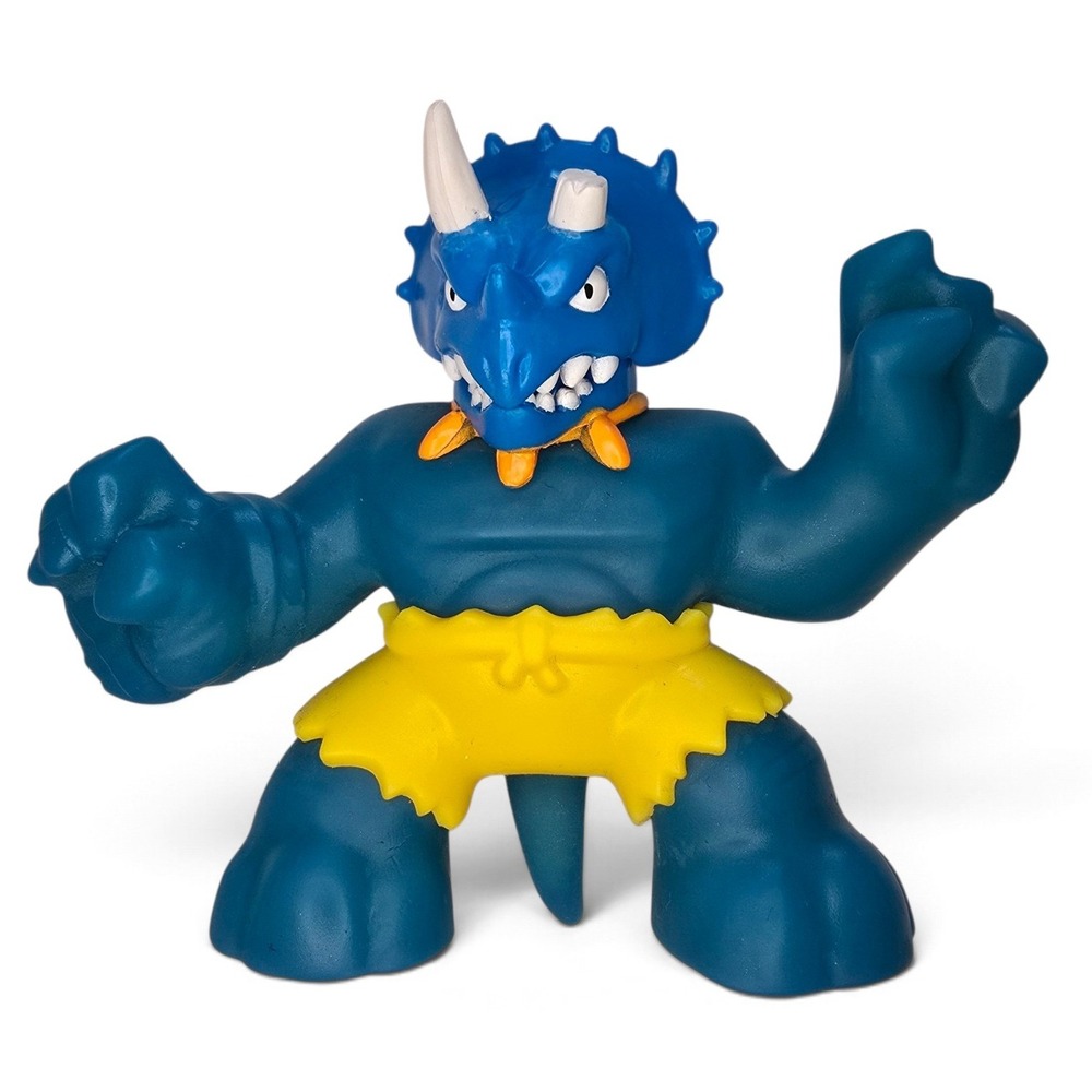 Heroes of Goo Jit Zu Dino Power Tritops Triceratops Chomp Attack Figure Toy 2020